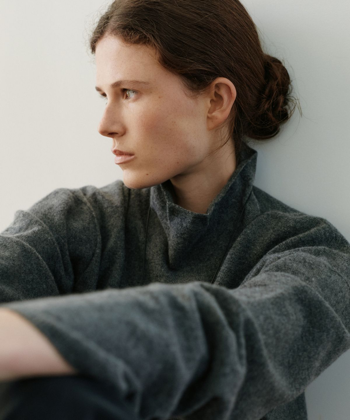 유라고(URAGO) Turtleneck string pullover knit_2colors
