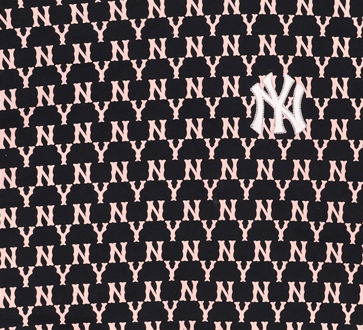 엠엘비(MLB) 모노그램 올오버 오버핏 맨투맨 NY (BLACK) S