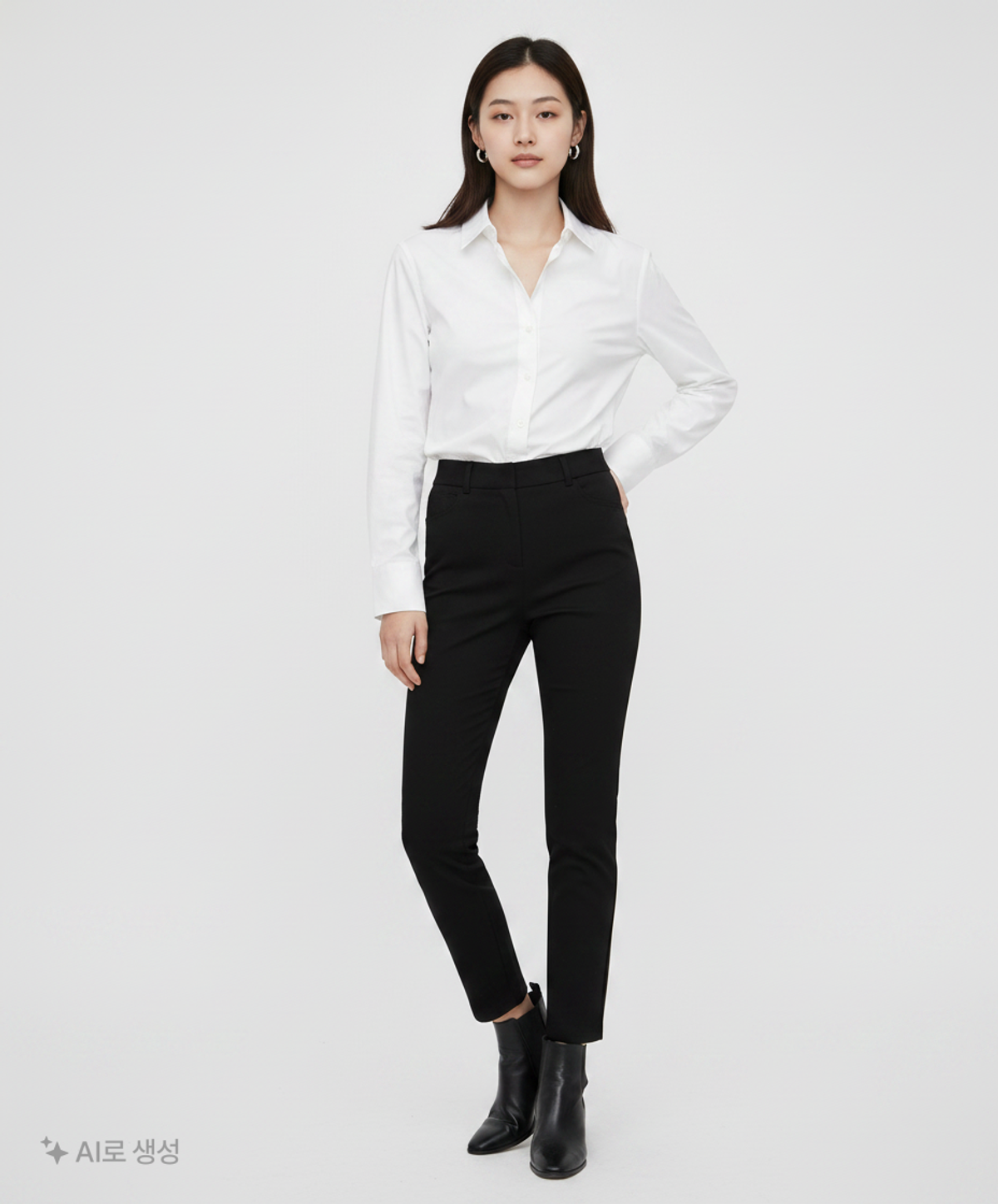 지오다노(GIORDANO) 캐주얼 셔츠 S