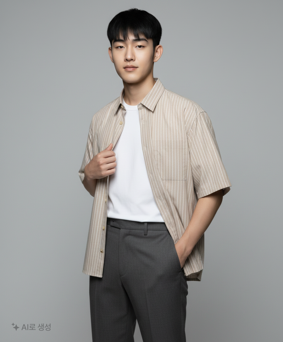 유니클로(UNIQLO) 캐주얼 셔츠 L