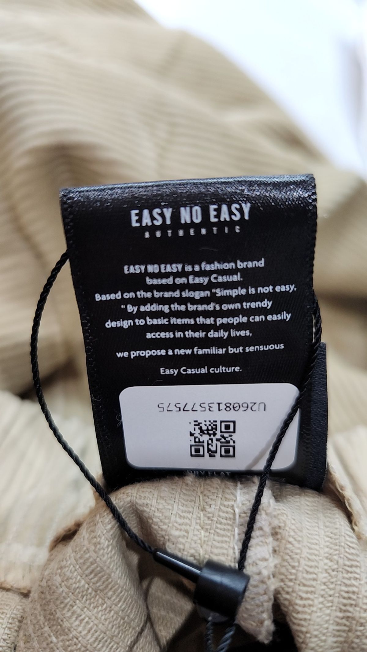이지노이지(EASY NO EASY) 코튼 팬츠 2