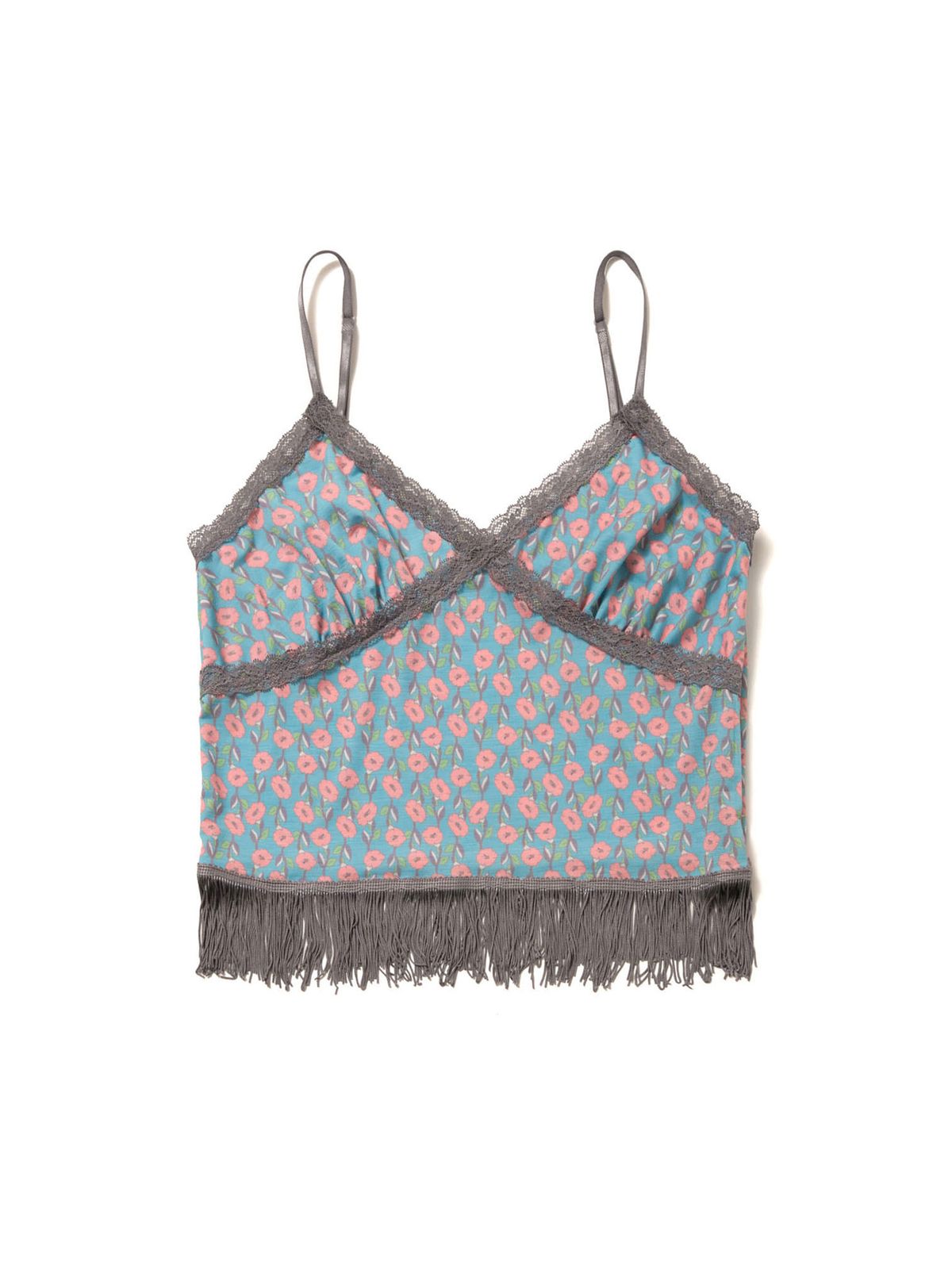 이히하(YEEHEEHAA) lolly tassel top (GY)