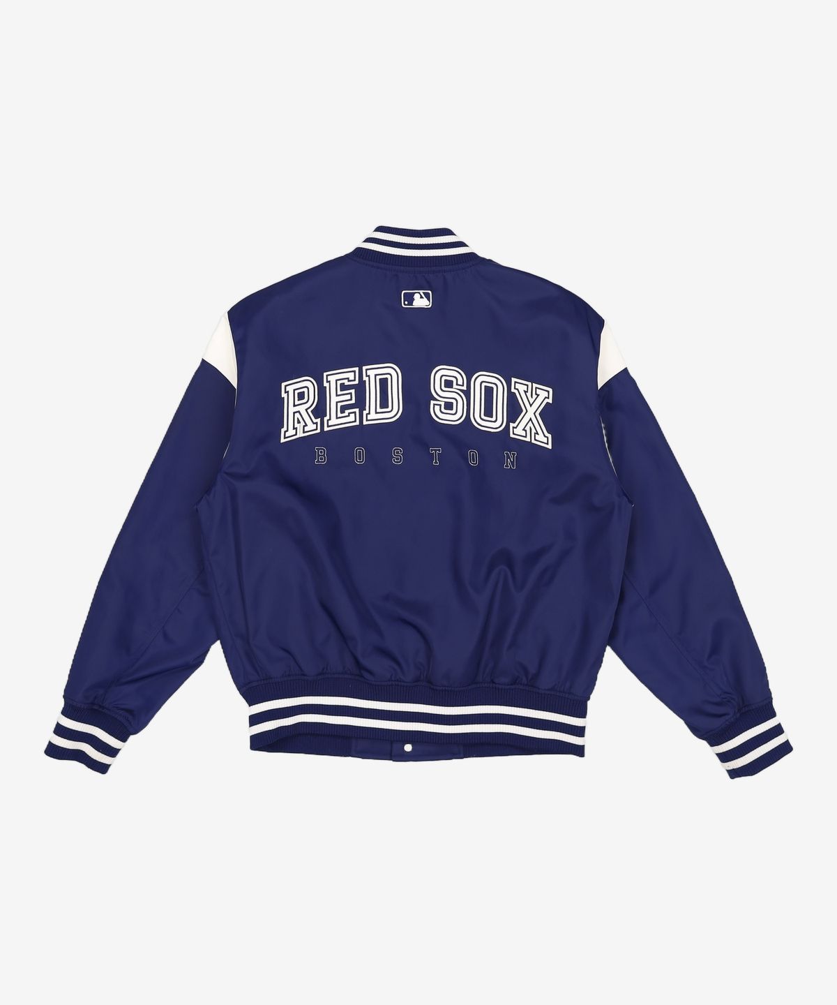 엠엘비(MLB) 나일론 베이직 어깨배색 바시티자켓 BOS (Navy) S