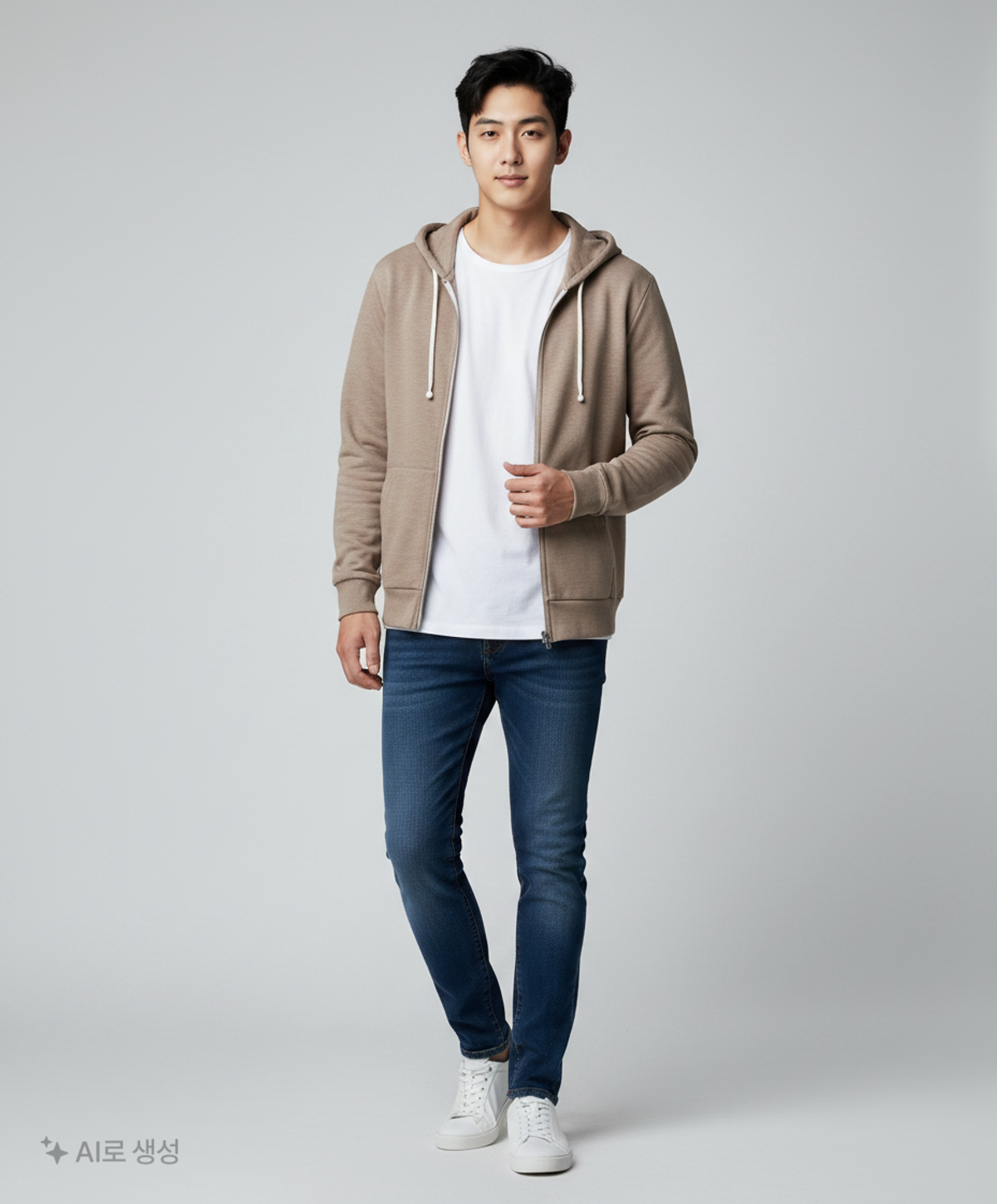 에이치앤엠(H&M) 후드 집업 XL