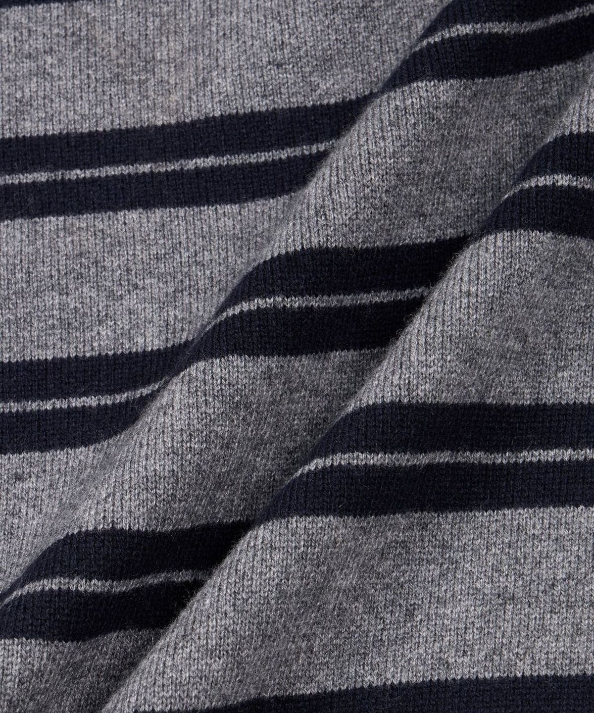 티엔지티 우먼(TNGT WOMAN) W Button Detail Stripe Knit Top (Grey) TNSW6F112G2