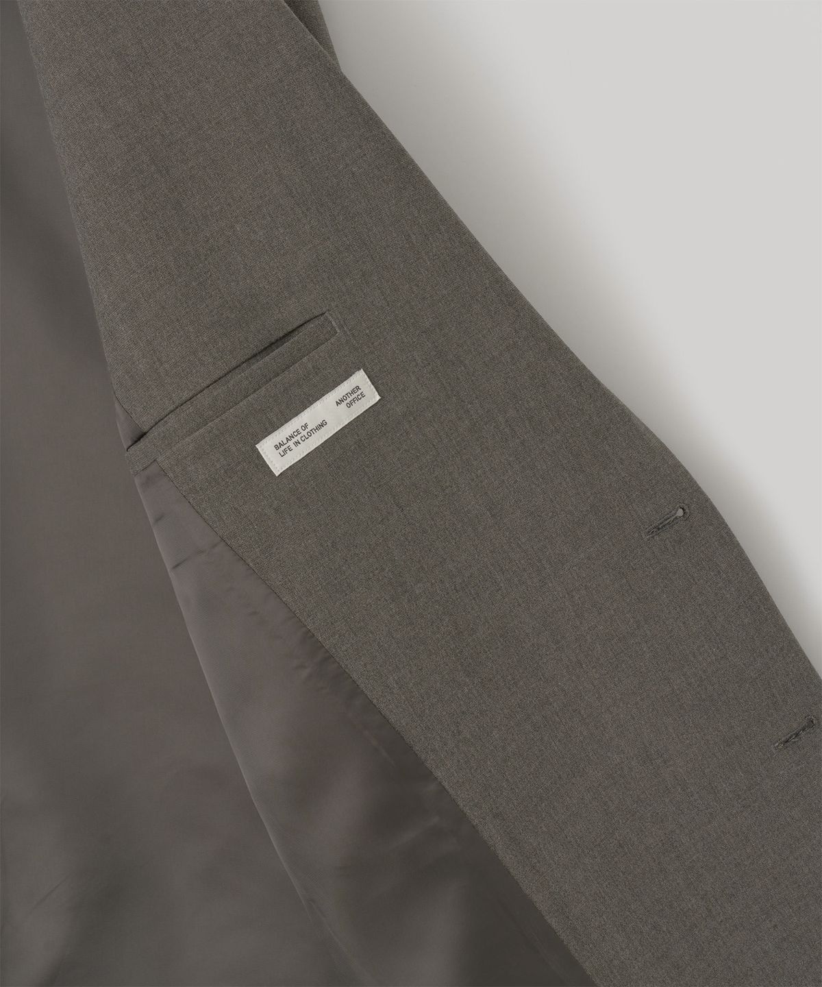 어나더 오피스(ANOTHER OFFICE) [AW] Santiago Sports Set-Up (Khaki Brown)