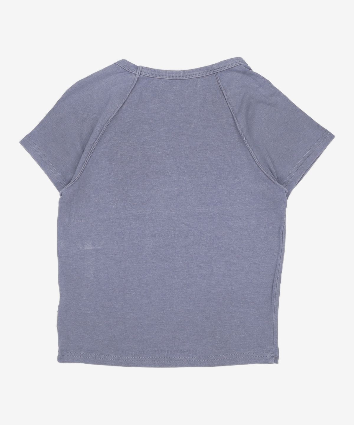 오디너리 홀리데이(ORDINARY HOLIDAY) VINTAGE WASHING RAGLAN T-SHIRT [BLUE] FREE