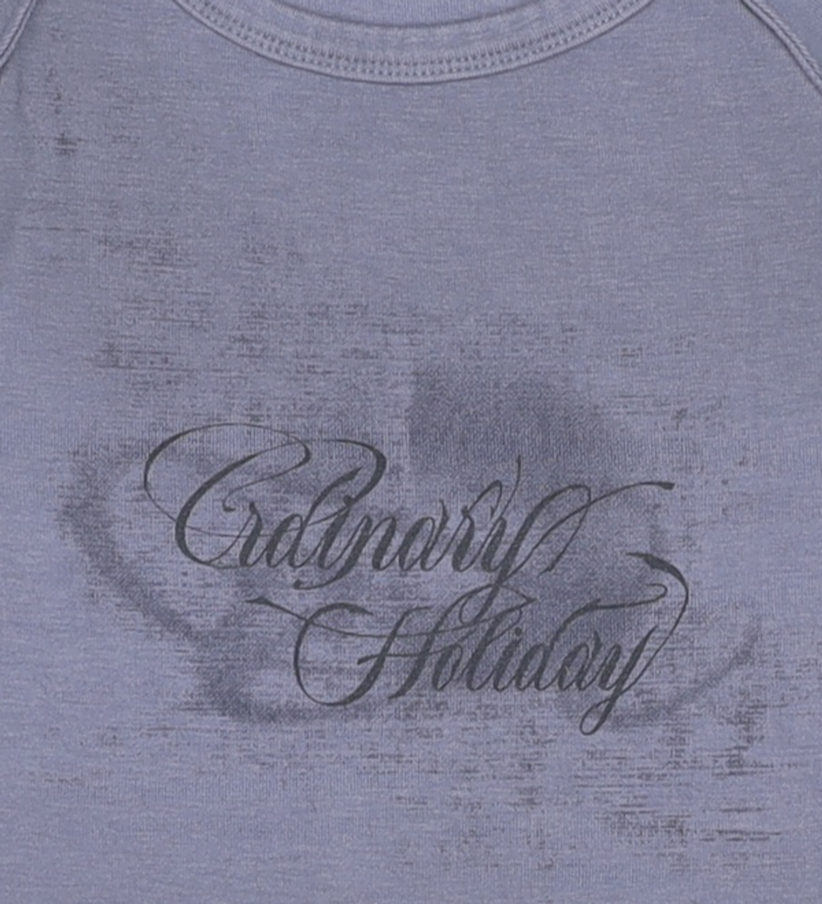 오디너리 홀리데이(ORDINARY HOLIDAY) VINTAGE WASHING RAGLAN T-SHIRT [BLUE] FREE