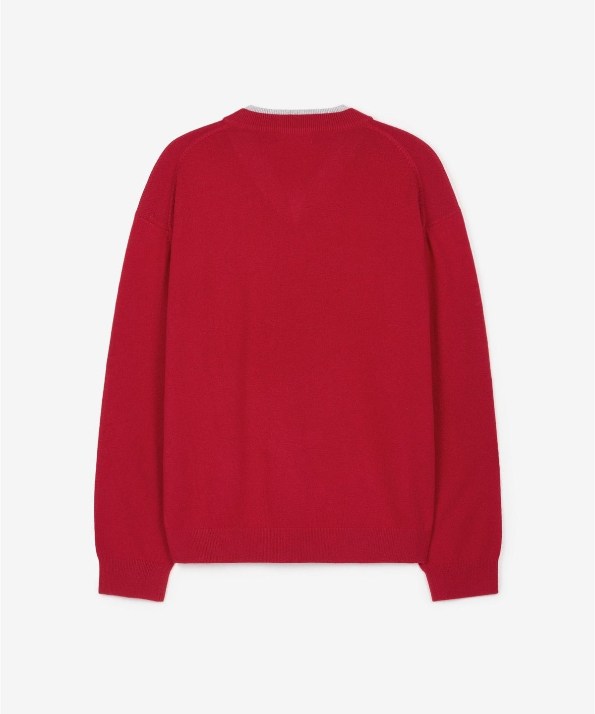 티엔지티 우먼(TNGT WOMAN) W Layered V-Neck Knit Top (Red) TNSW6F108R2