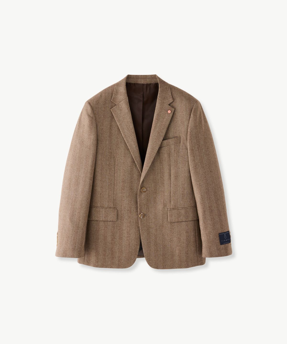 에스티코(STCO) ITALY MARLANE 헤링본 포멀 자켓_베이지 (클래식핏)_SSJWD93CHD