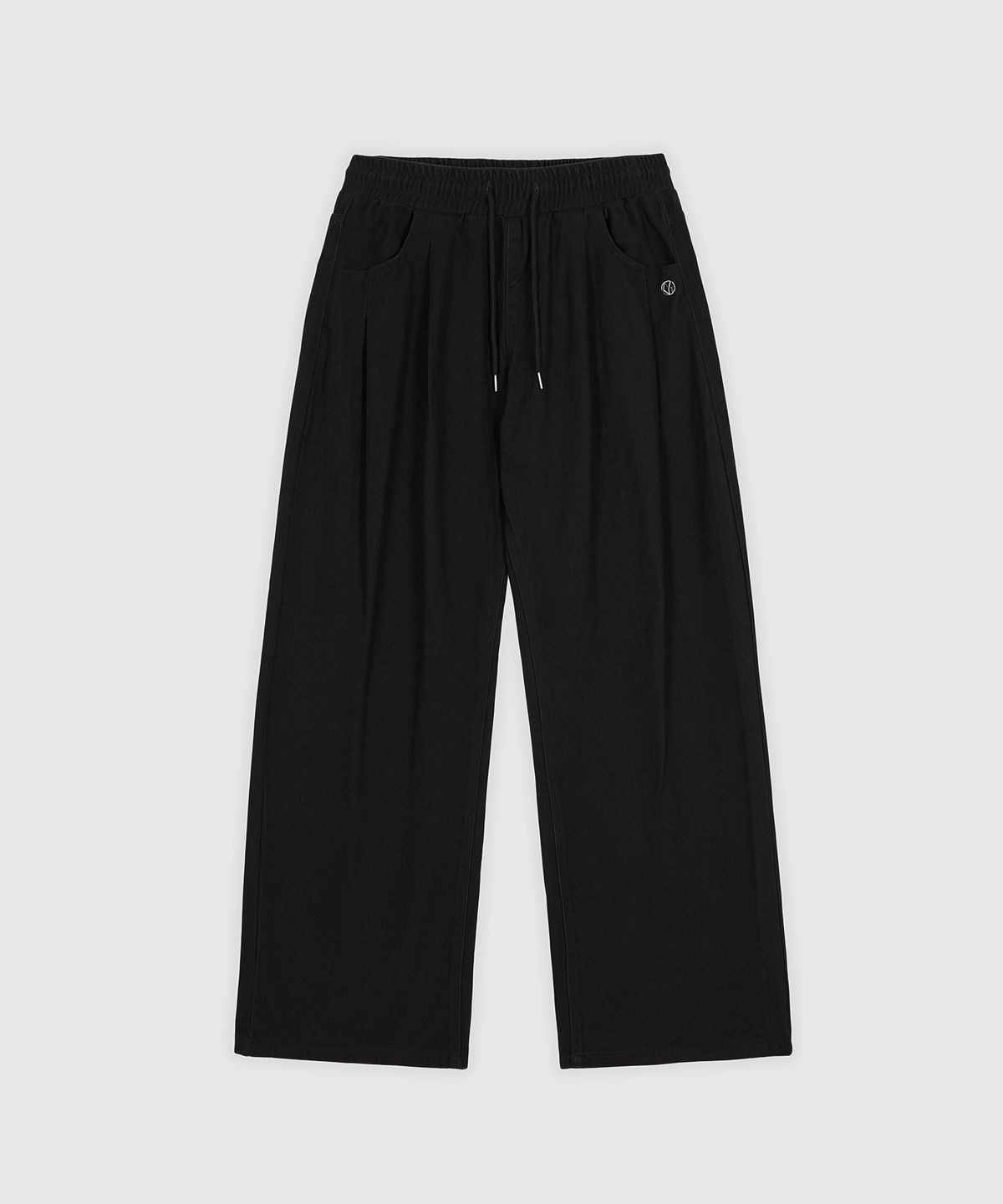 헤인트(HAINT) EVOA EASY DRAWSTRING COTTON PANTS 2COL_BLACK