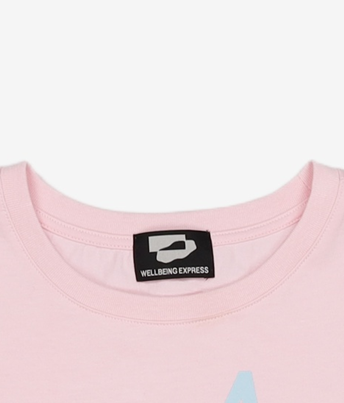 웰빙익스프레스(WELLBEING EXPRESS) Light WBE Tee Pale Pink S
