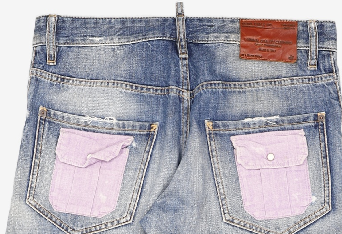 디스퀘어드2(DSQUARED2) 청/데님 팬츠 46