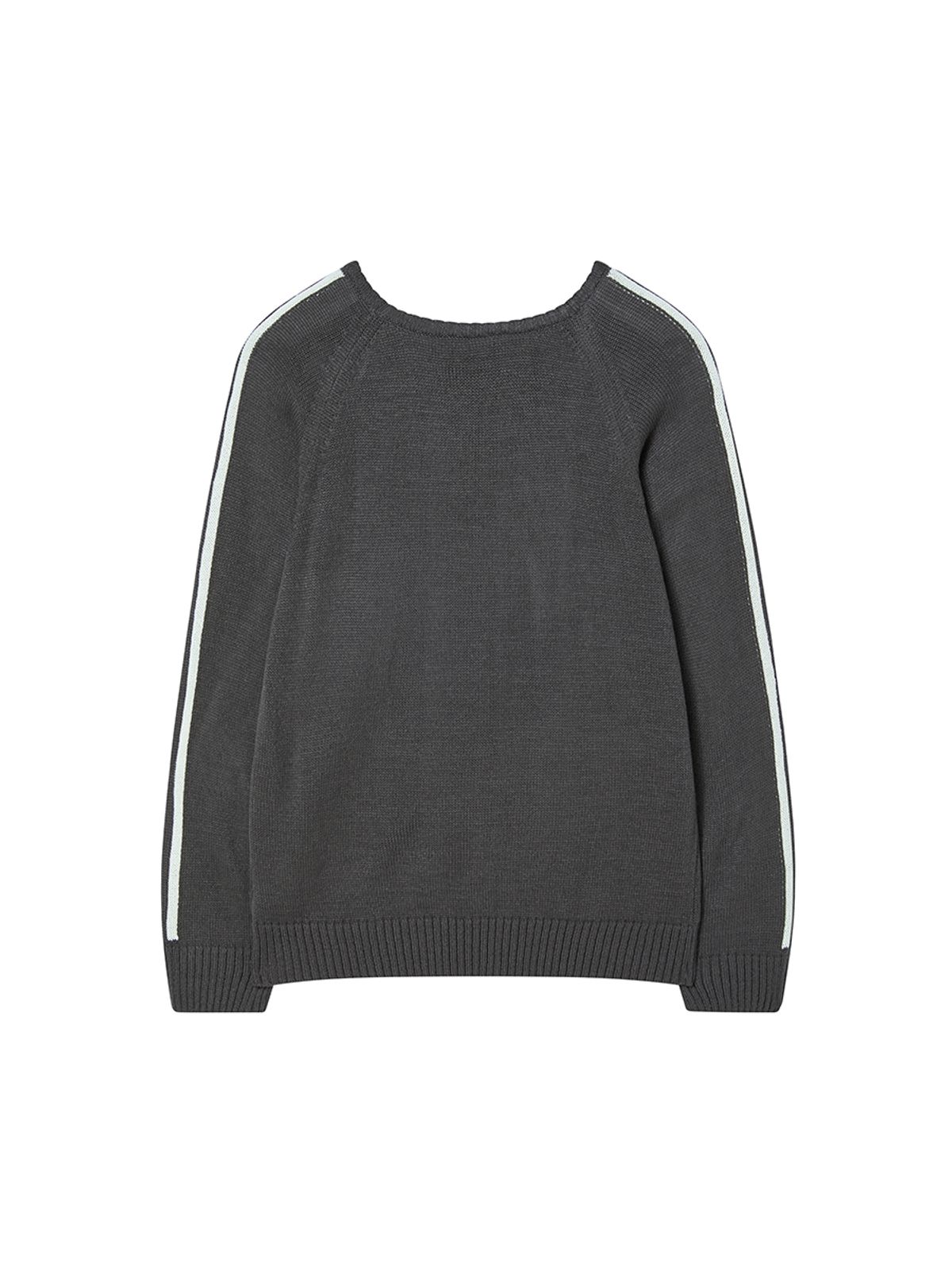 엔와이엑스엑스(NYXX) FLAG BOATNECK KNIT CHARCOAL