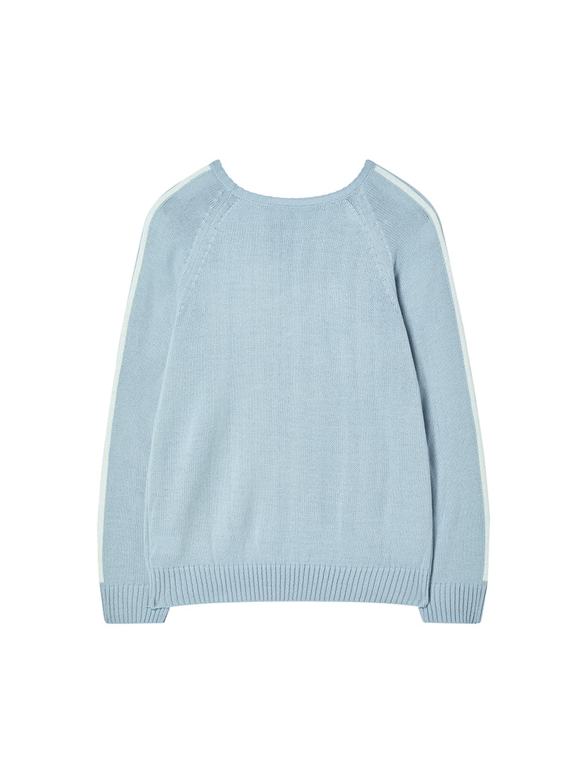엔와이엑스엑스(NYXX) FLAG BOATNECK KNIT LIGHT BLUE