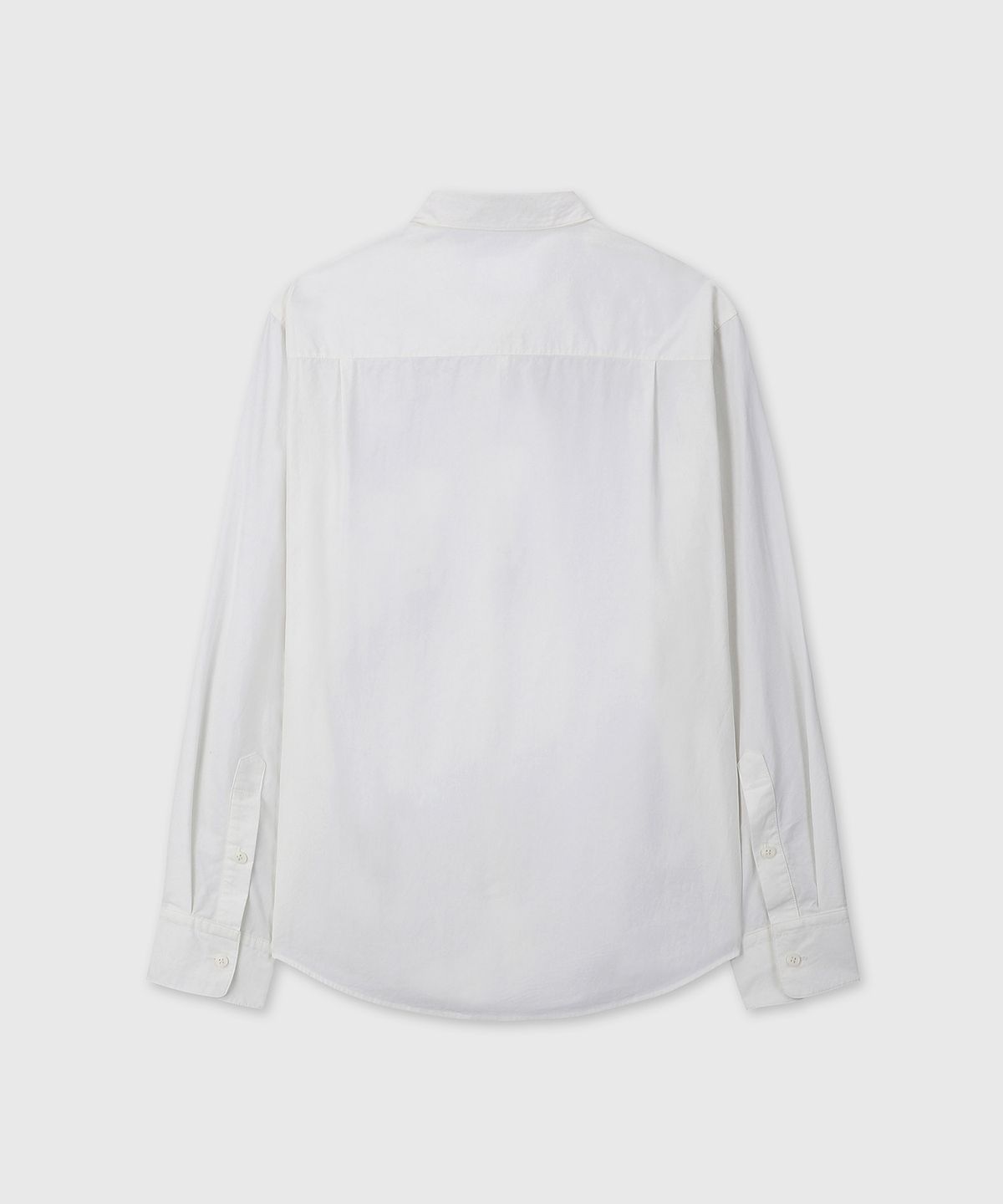 다이브인(DIVEIN) WASHED STANDARD COTTON SHIRTS (WHITE)