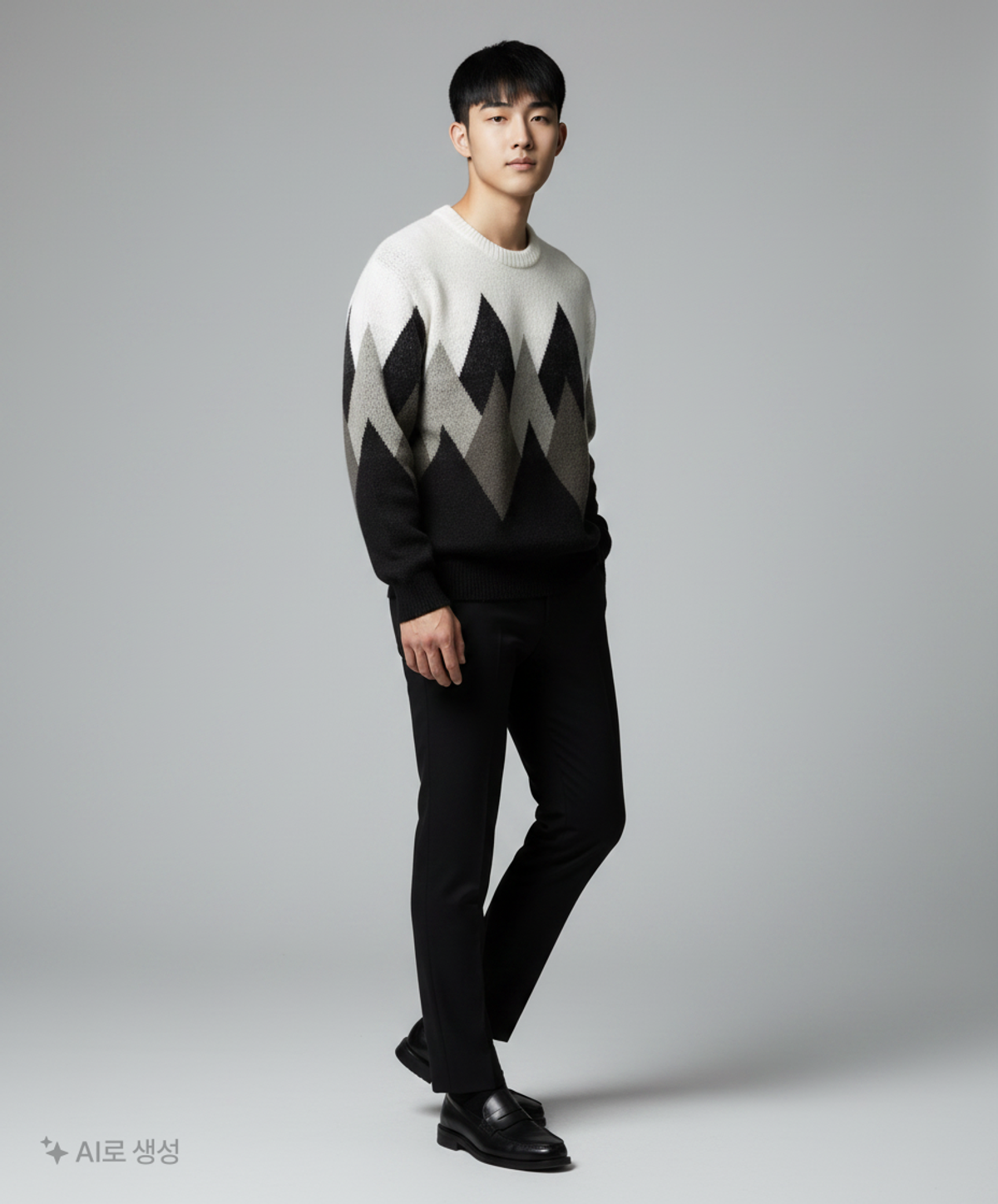 니티드(KNITTED) 니트/스웨터 M