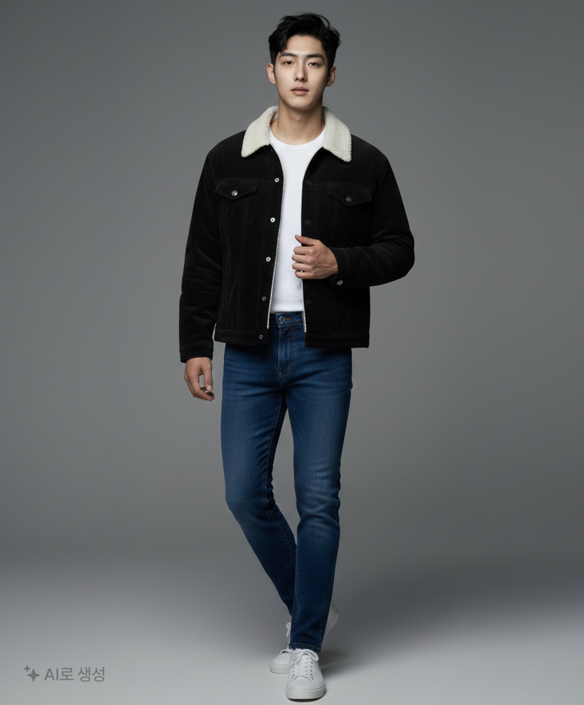 스파오(SPAO) 데님/트러커 재킷 S