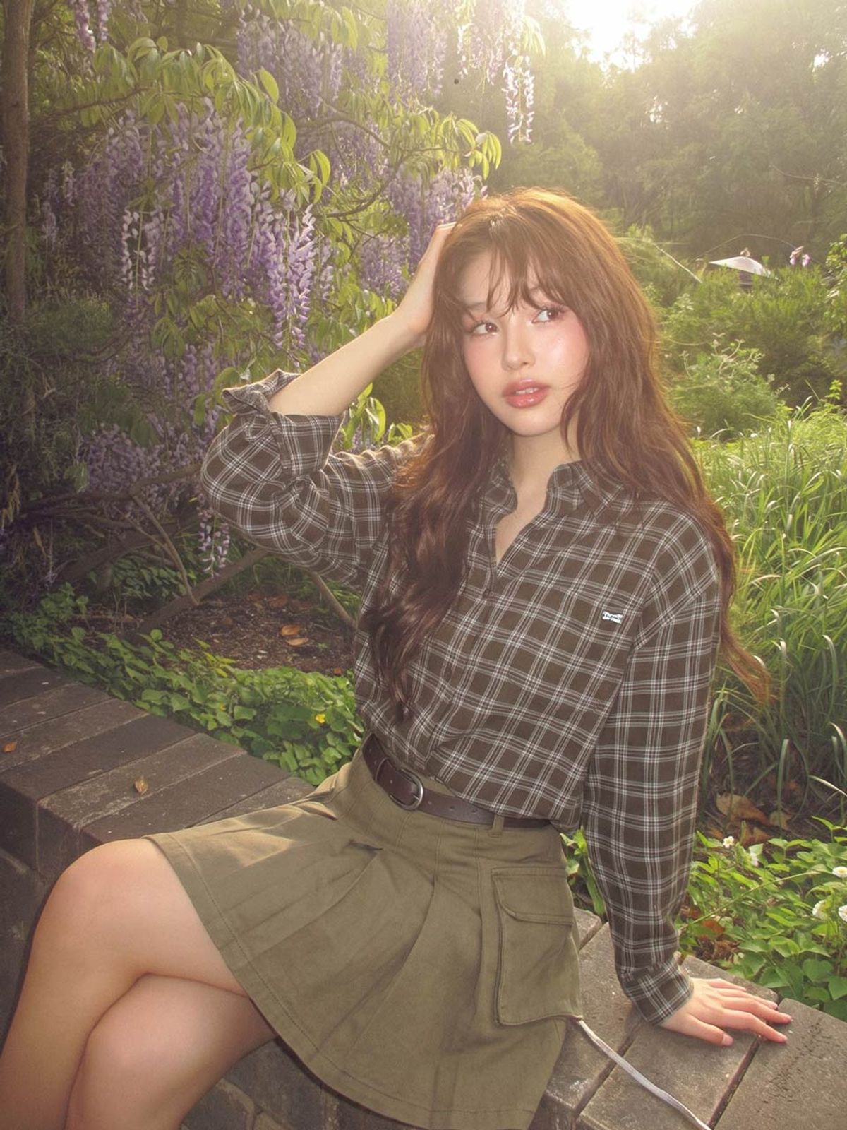 쿨키튼(KOOLKITTEN) Classic Plaid Button-Up Shirt 2colors