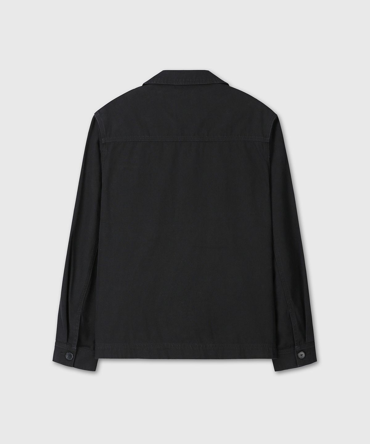 다이브인(DIVEIN) WASHED COTTON WORK JACKET (BLACK)