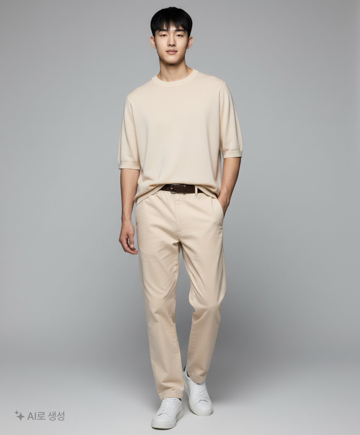 무인양품(MUJI) 코튼 팬츠 XL