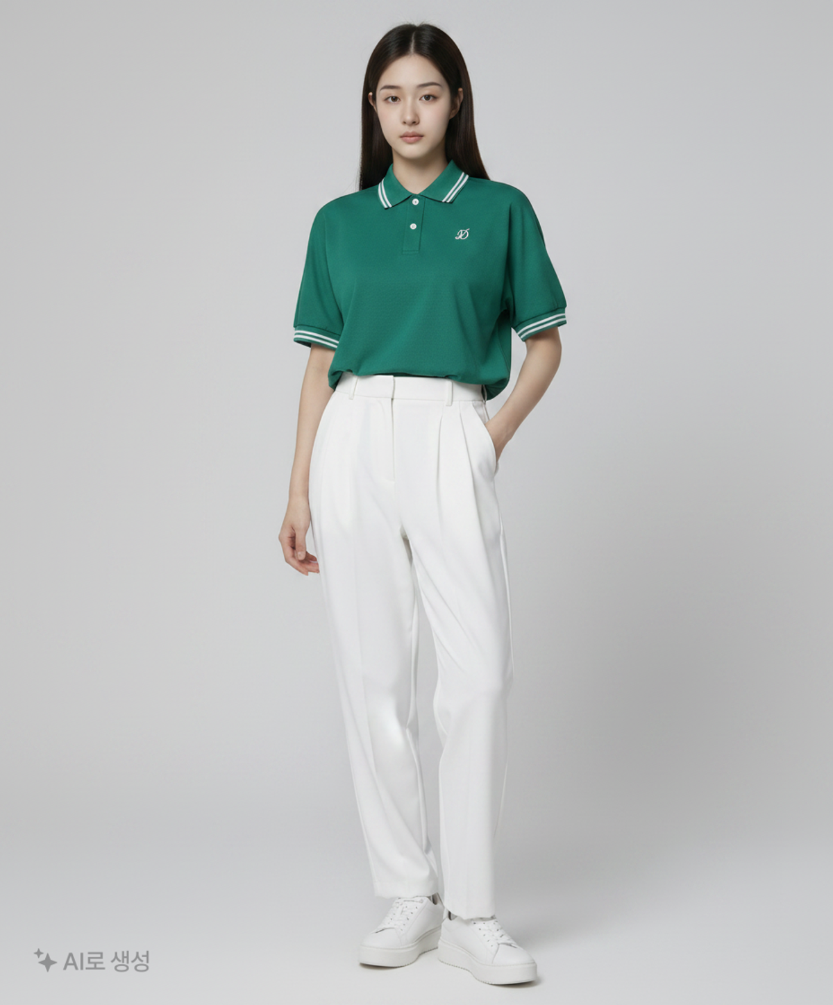듀빅(DUVIK) 피케/카라 티셔츠 100
