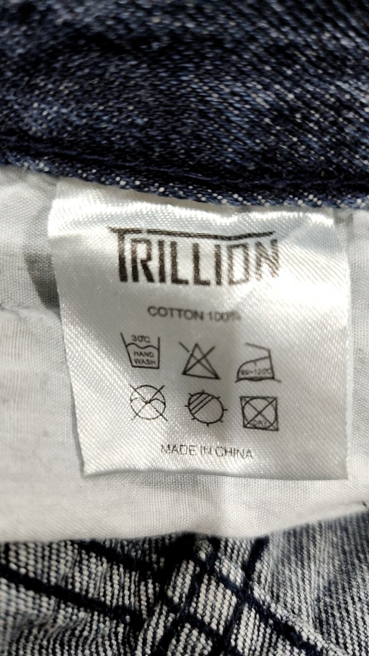 트릴리온(TRILLION) 청/데님 팬츠 XL