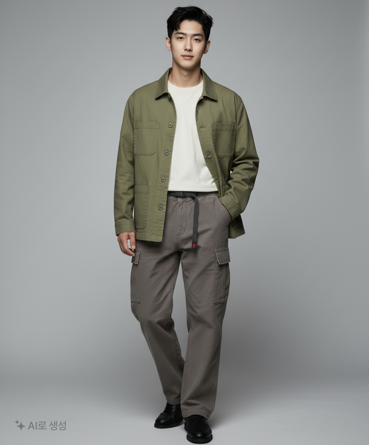 그라미치(GRAMICCI) 카고 팬츠 백새틴 Double Navy L