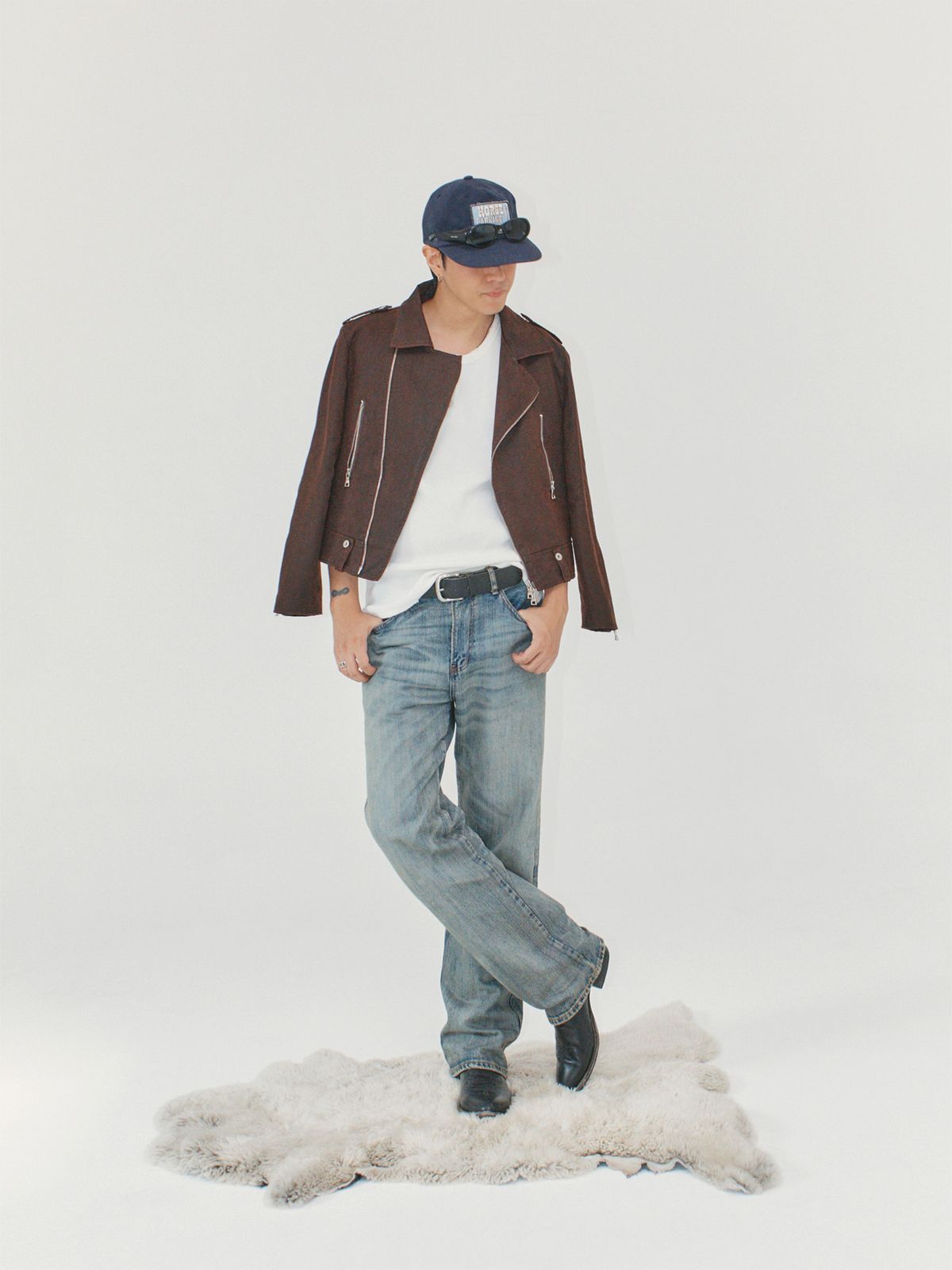 이히하(YEEHEEHAA) 90s washed denim PT