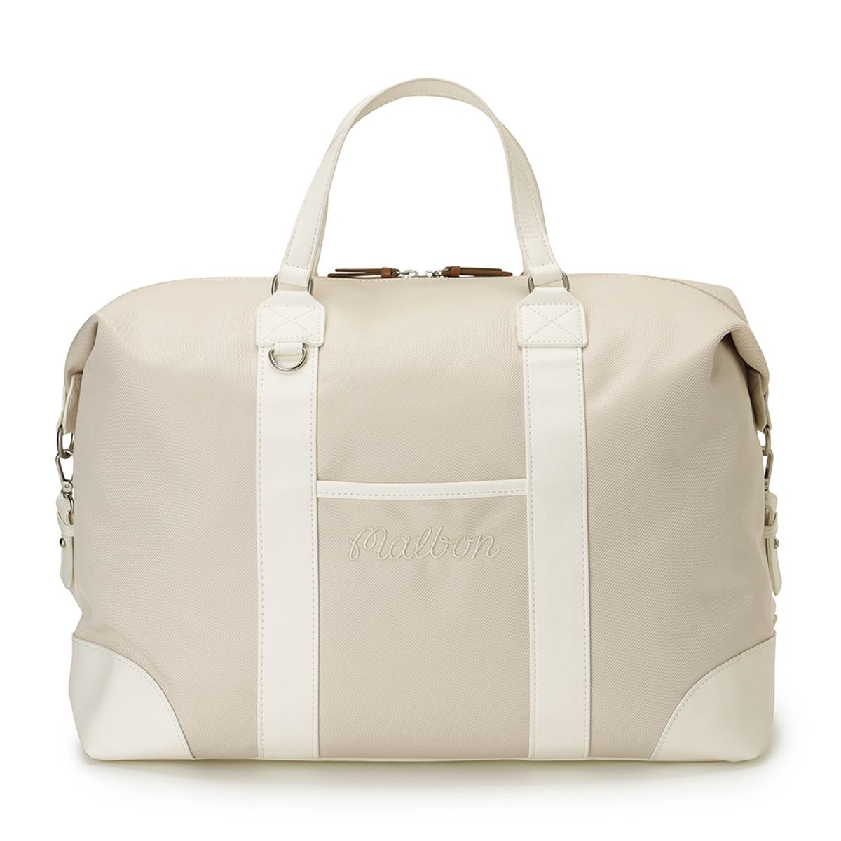 말본 골프(MALBON GOLF) 더 위켄더 보스턴백 BEIGE