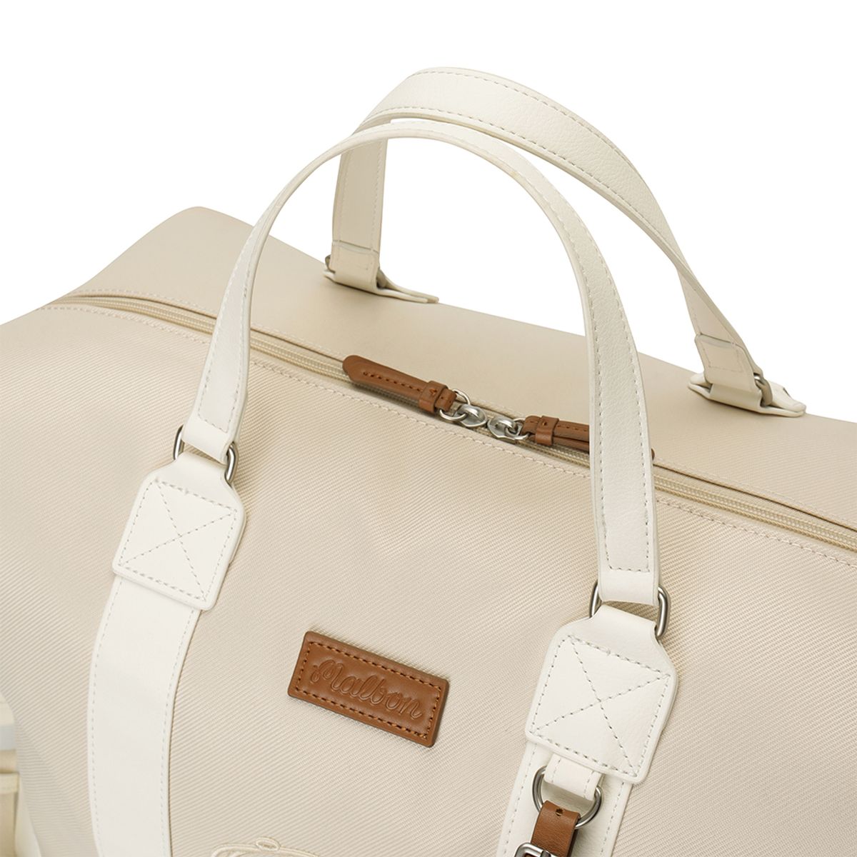 말본 골프(MALBON GOLF) 더 위켄더 보스턴백 BEIGE