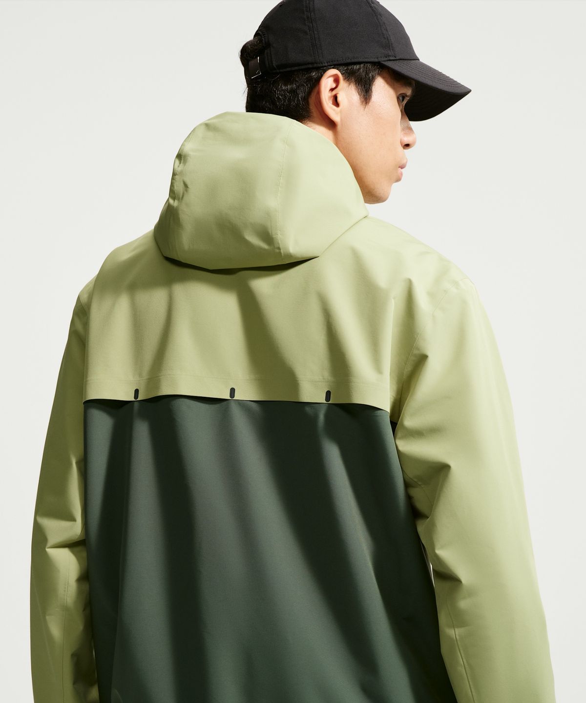 나이키(NIKE) 윈드러너 스톰 핏 ADV 재킷 M - 더스티 올리브:카모 그린:화이트 / IO4380-377