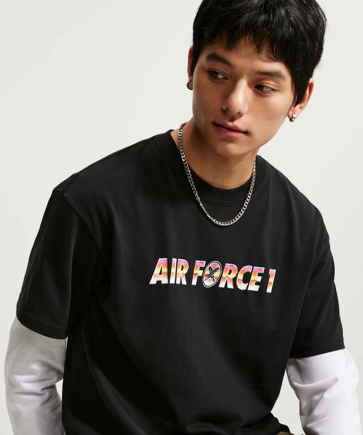 나이키(NIKE) SB 호리고메 유토 스케이트보딩 티셔츠 M - 블랙 / IM4433-010