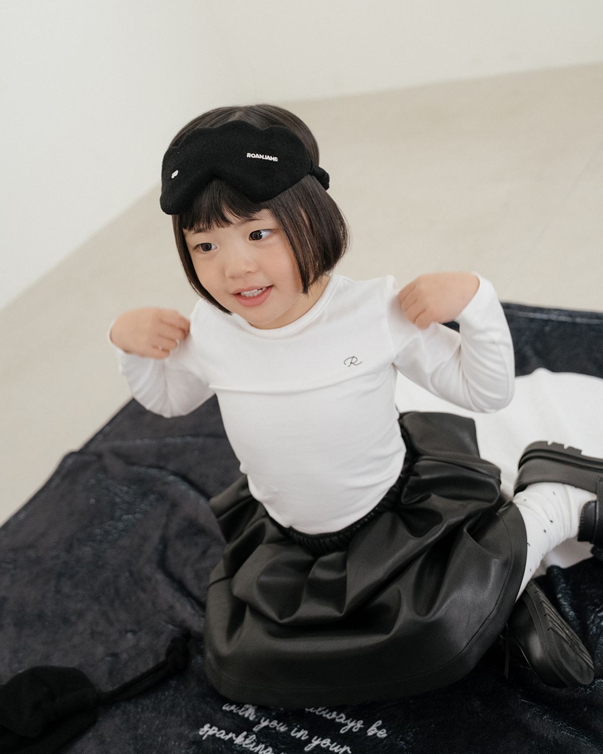 로아앤제인(ROANJANE) NEW 보보 티셔츠(화이트)
