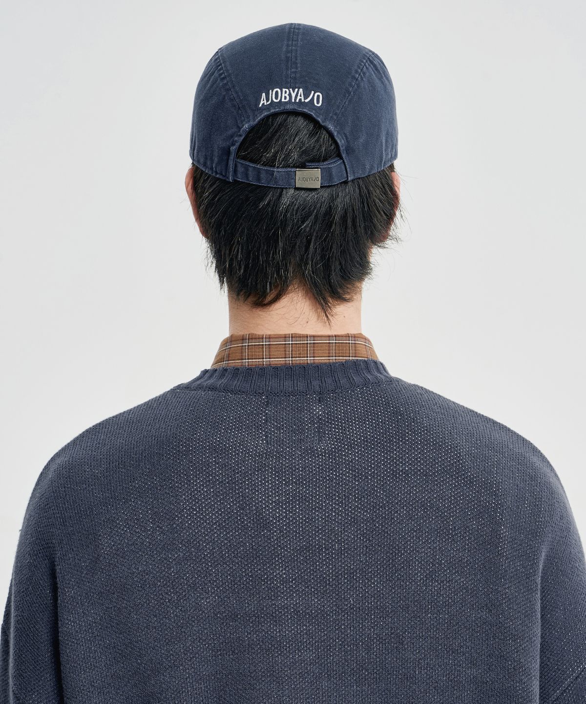 아조바이아조(AJOBYAJO) The Me Decade Emblem Camp Cap [NAVY]