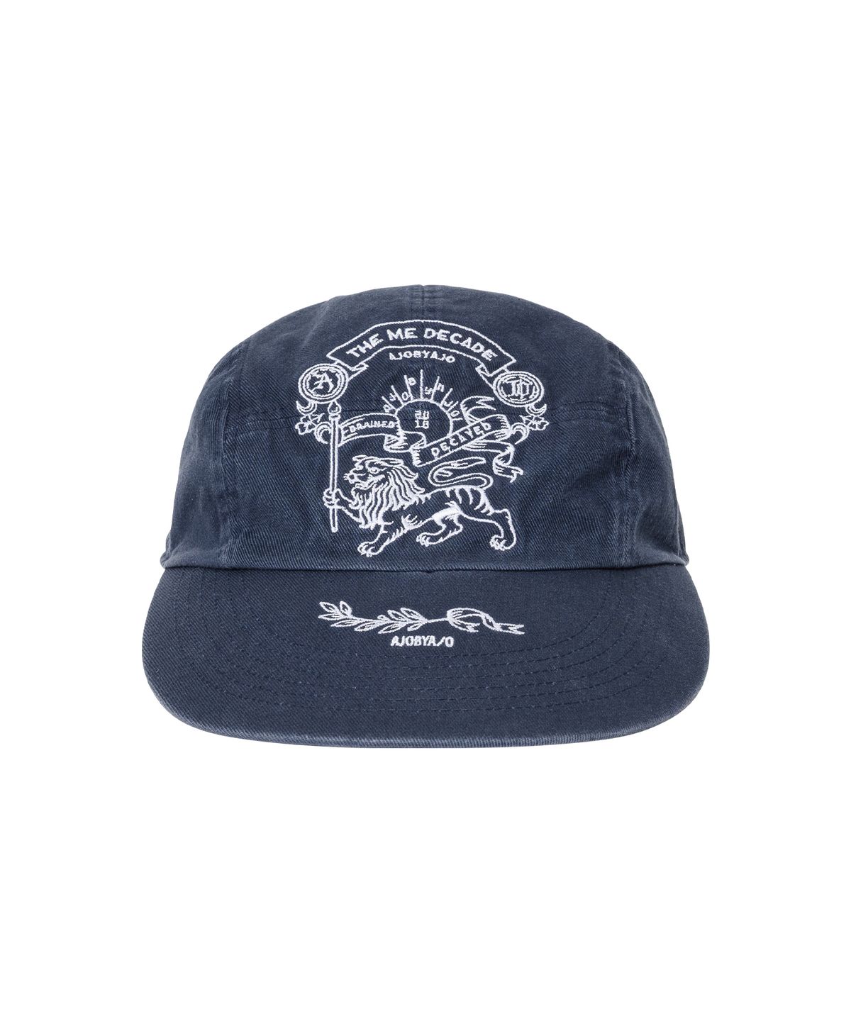 아조바이아조(AJOBYAJO) The Me Decade Emblem Camp Cap [NAVY]