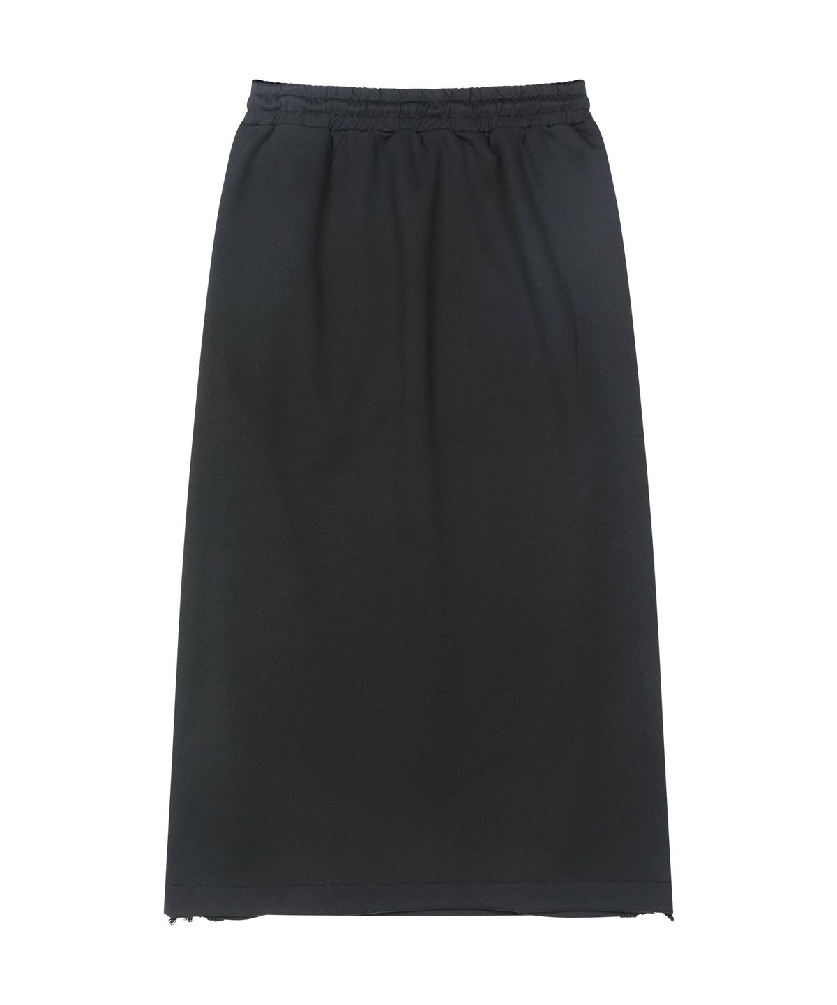 아조바이아조(AJOBYAJO) [ZGGU] Multi lace Trim One Tuck Track Skirt [BLACK]