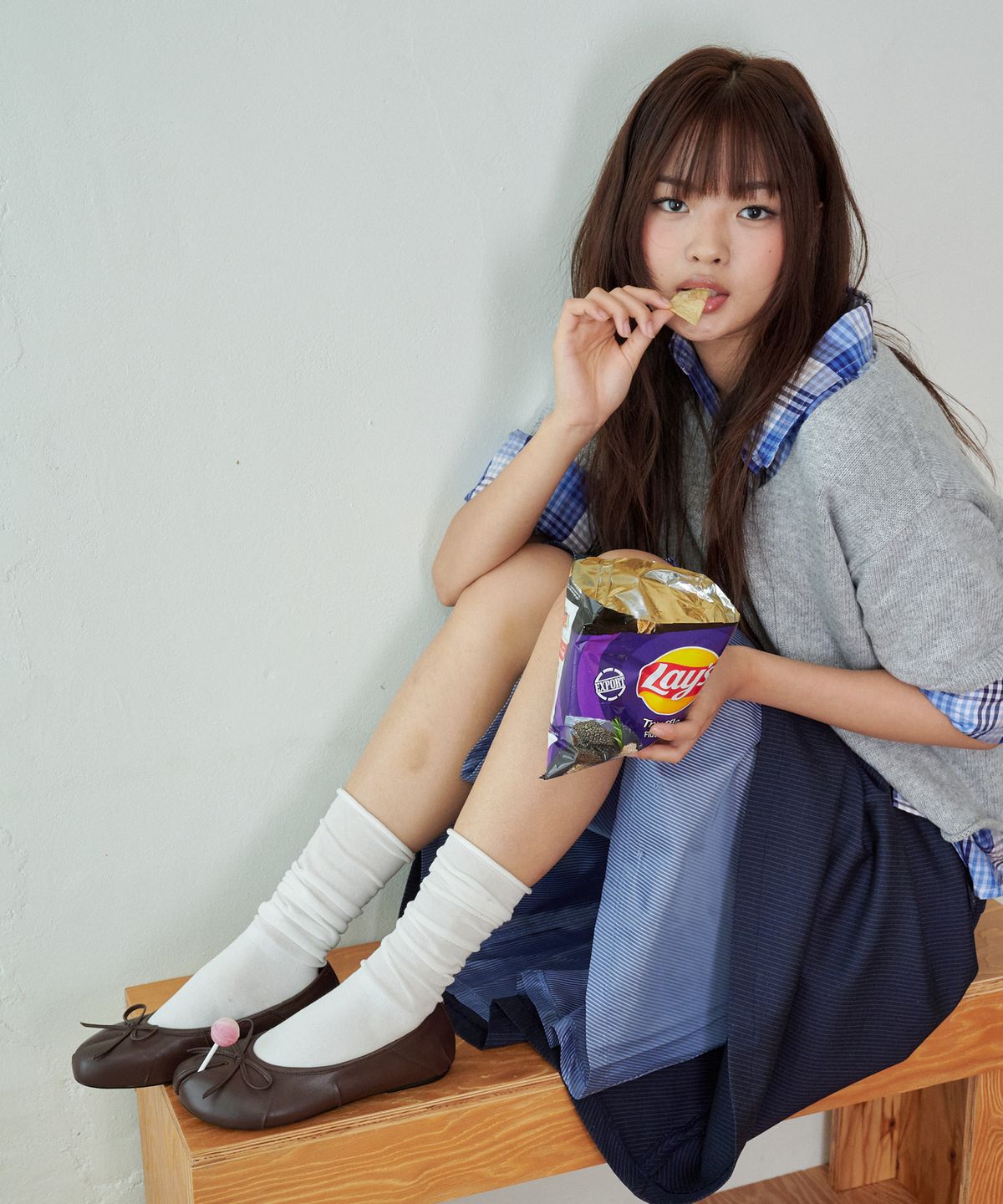 엘리자베스 스튜어트(ELIZABETH STUART) [3 color] 타비 핀치 플랫 EBAL165508
