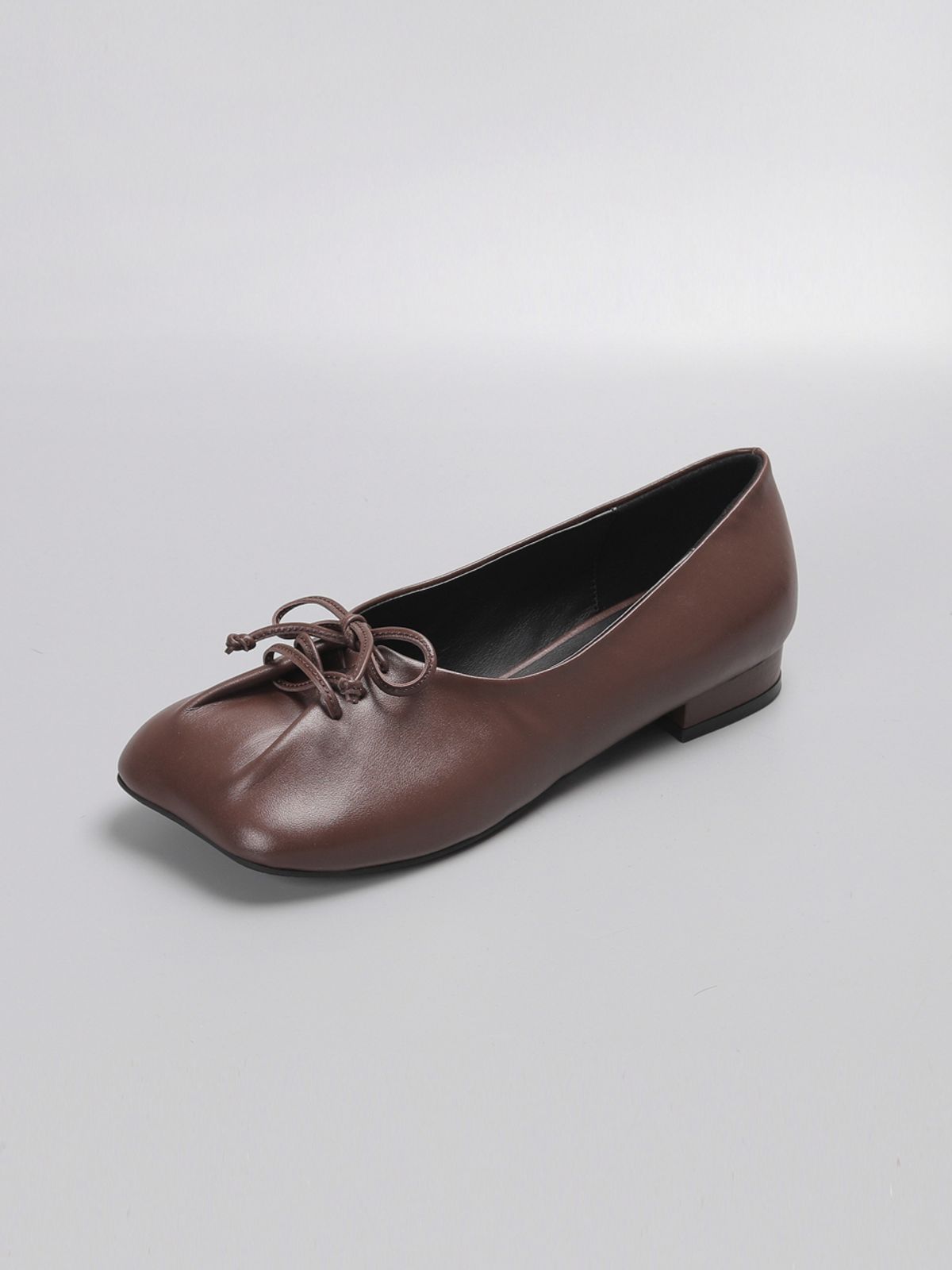 루시크루(LUCY CREW) 마렌 리본 플랫슈즈 LC724_2cm