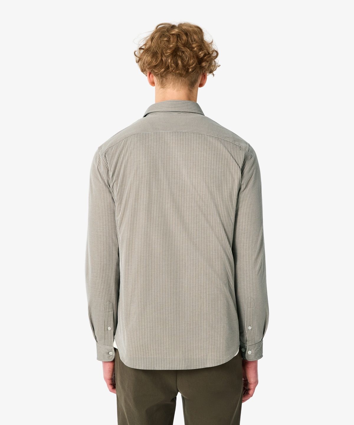 라코스테(LACOSTE) 남성 저지 스트라이프 셔츠 CH551E-56N 02S