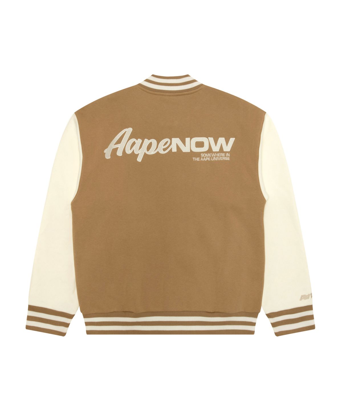 에이프(AAPE) AAPENOW 베이스볼 재킷 / AAPSWMC360XXPBGX
