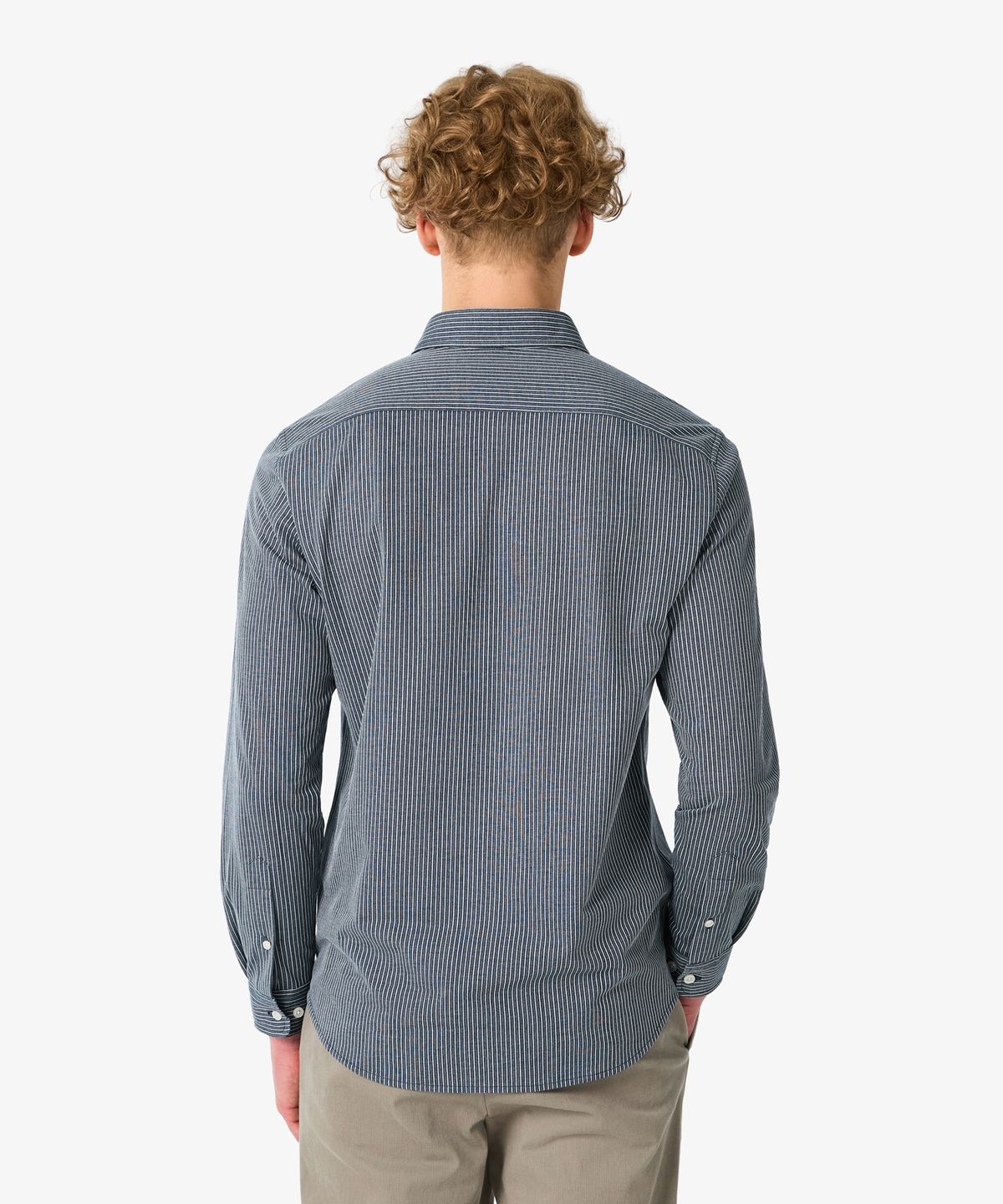 라코스테(LACOSTE) 남성 저지 스트라이프 셔츠 CH551E-56N 166