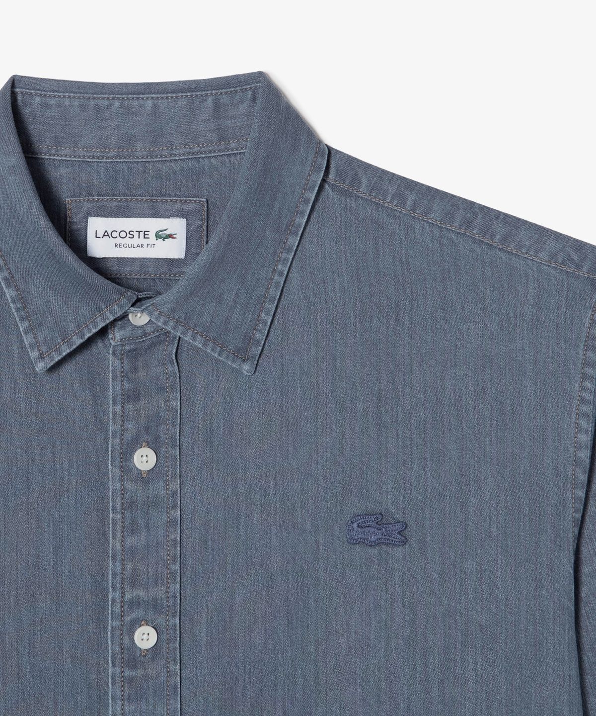 라코스테(LACOSTE) 남성 데님라이크 셔츠 CH532E-56N HDE