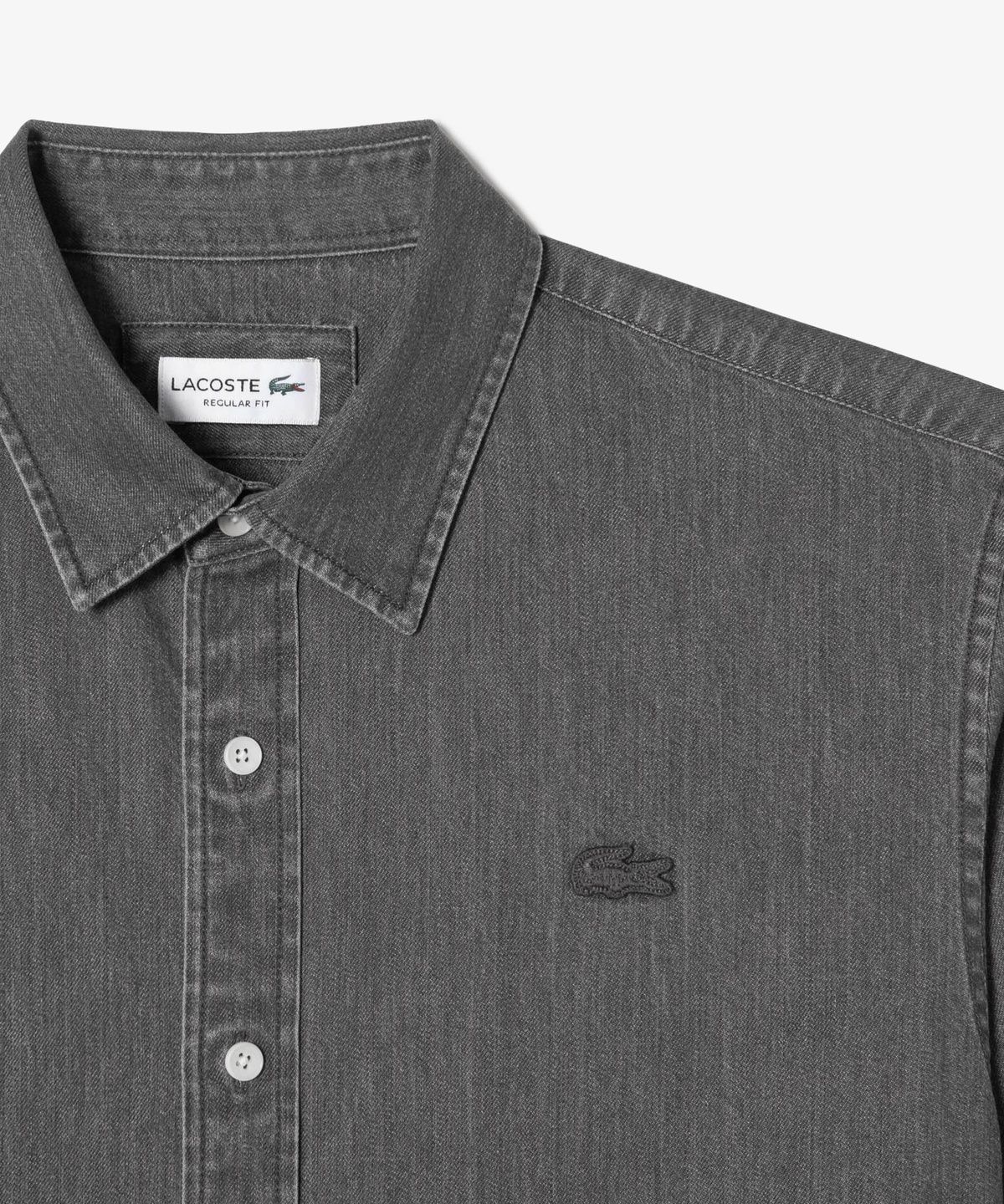 라코스테(LACOSTE) 남성 데님라이크 셔츠 CH532E-56N S5T