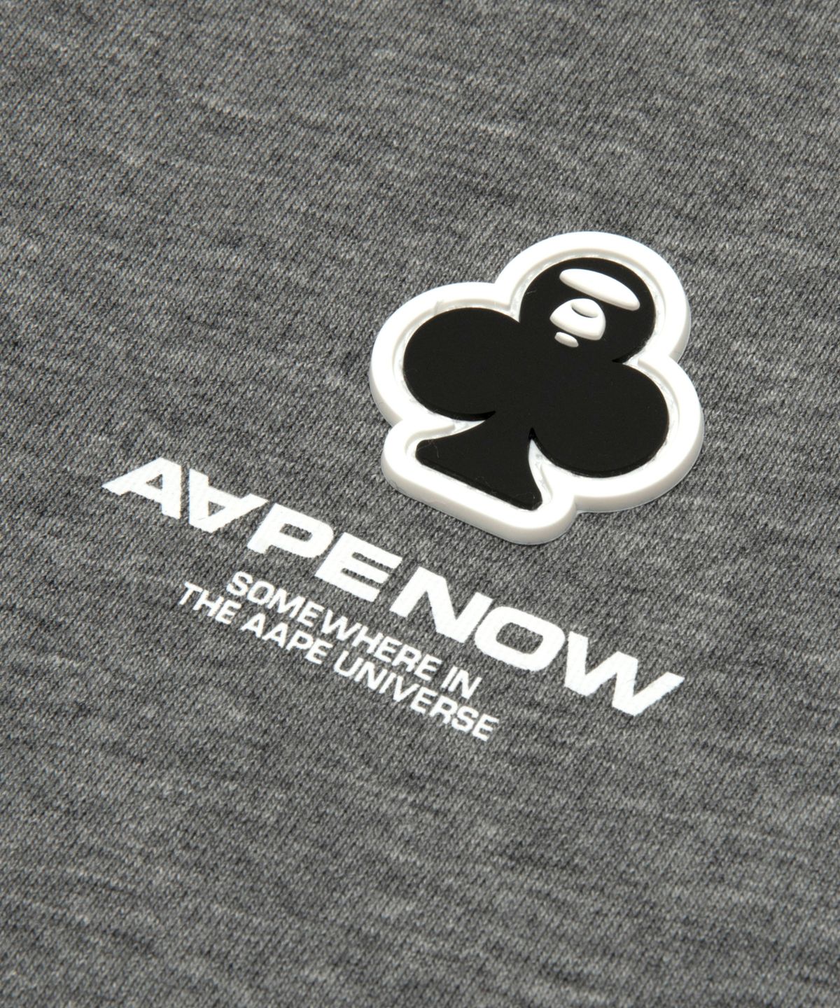에이프(AAPE) AAPENOW 라운드 로고 스프라이트 롱 티셔츠 / AAPLTM1716XAPGY2