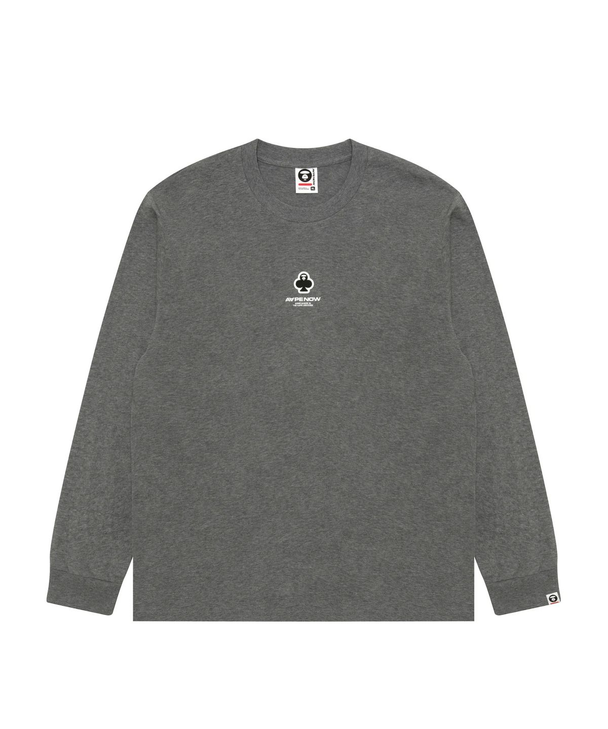 에이프(AAPE) AAPENOW 라운드 로고 스프라이트 롱 티셔츠 / AAPLTM1716XAPGY2