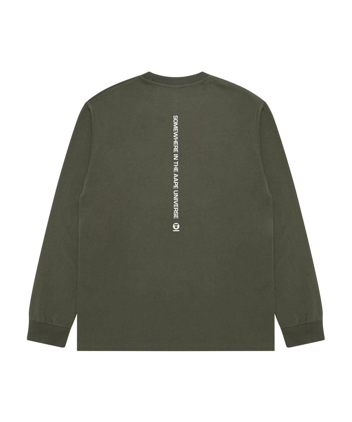 에이프(AAPE) AAPENOW 라운드 로고 스프라이트 롱 티셔츠 / AAPLTM1716XXPKHE