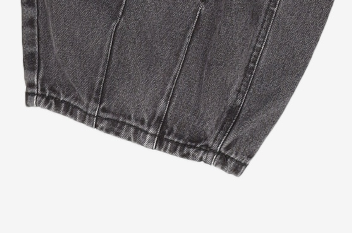 데케트(DECET) Balloon Wide Jeans DCPT055Black 24