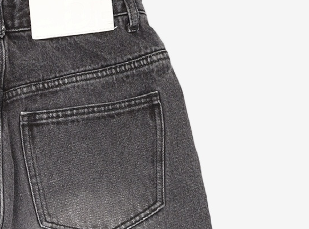 데케트(DECET) Balloon Wide Jeans DCPT055Black 24
