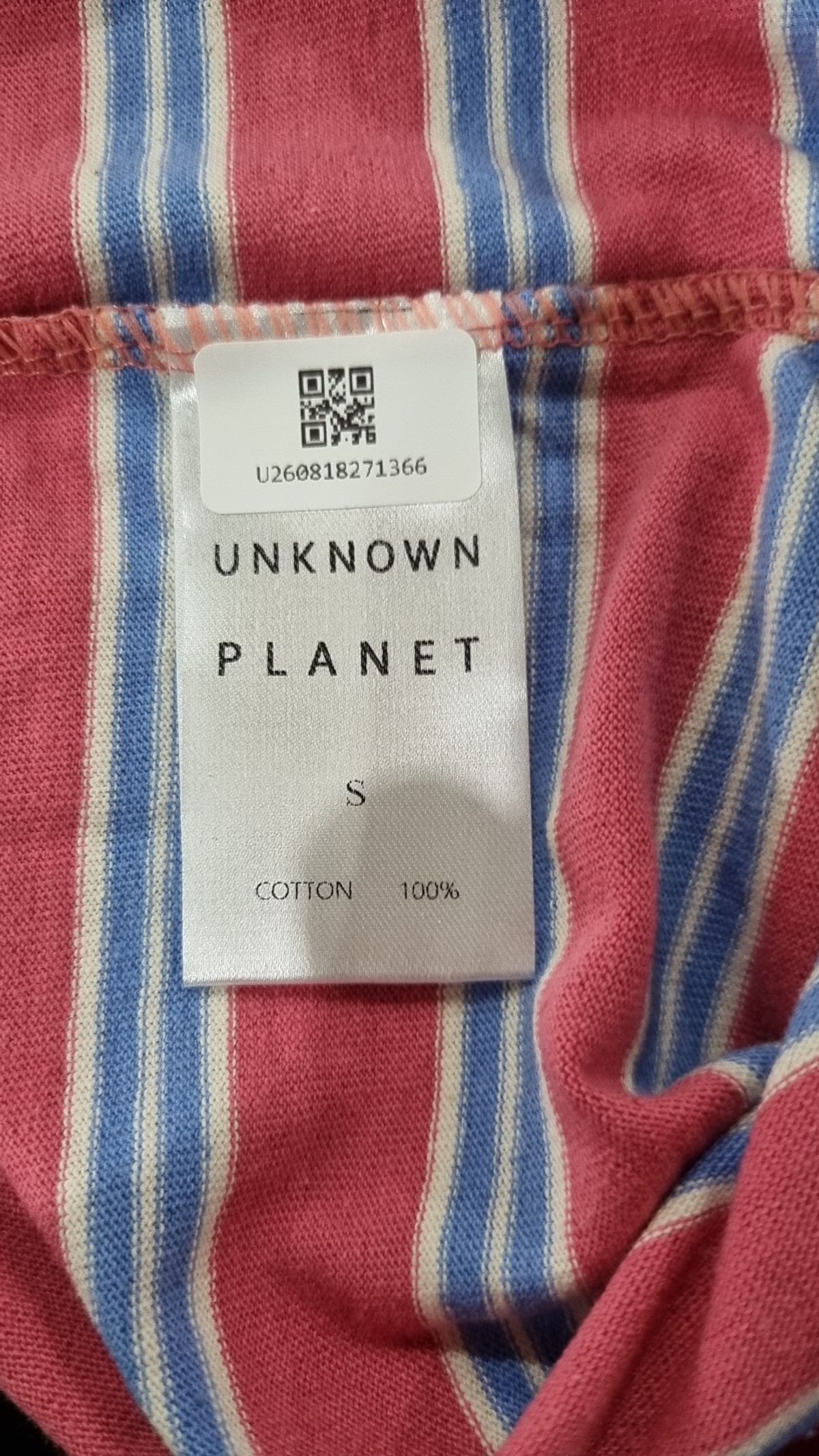 언노운 플라넷(UNKNOWN PLANET) 긴소매 티셔츠 S